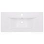 Voir la diapositive 4 : VIDAXL Lavabo encastre 81 x 39,5 x 18,5 cm Ceramique Blanc