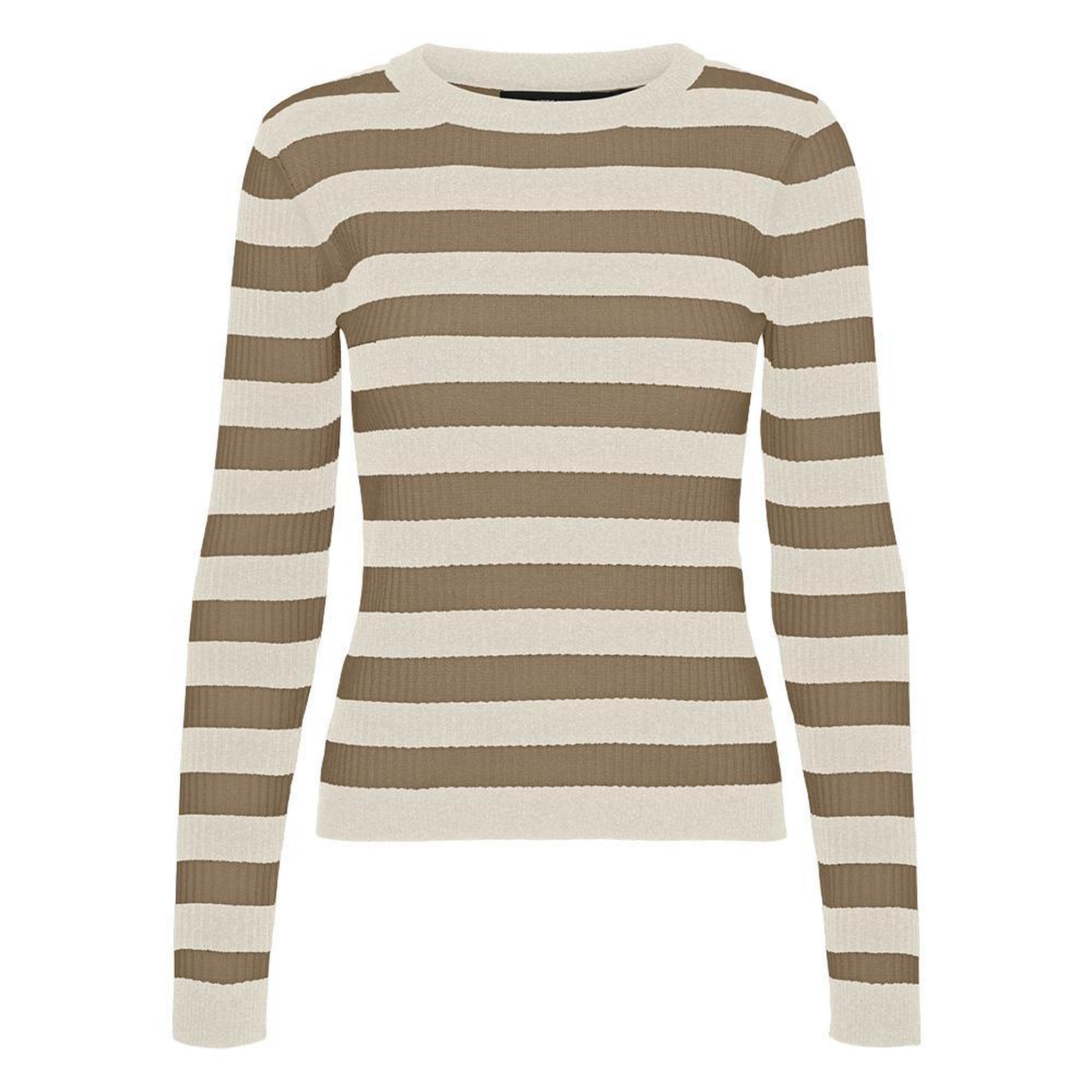 Vero Moda Pull Beige/Taupe Femme Vero Moda Chili