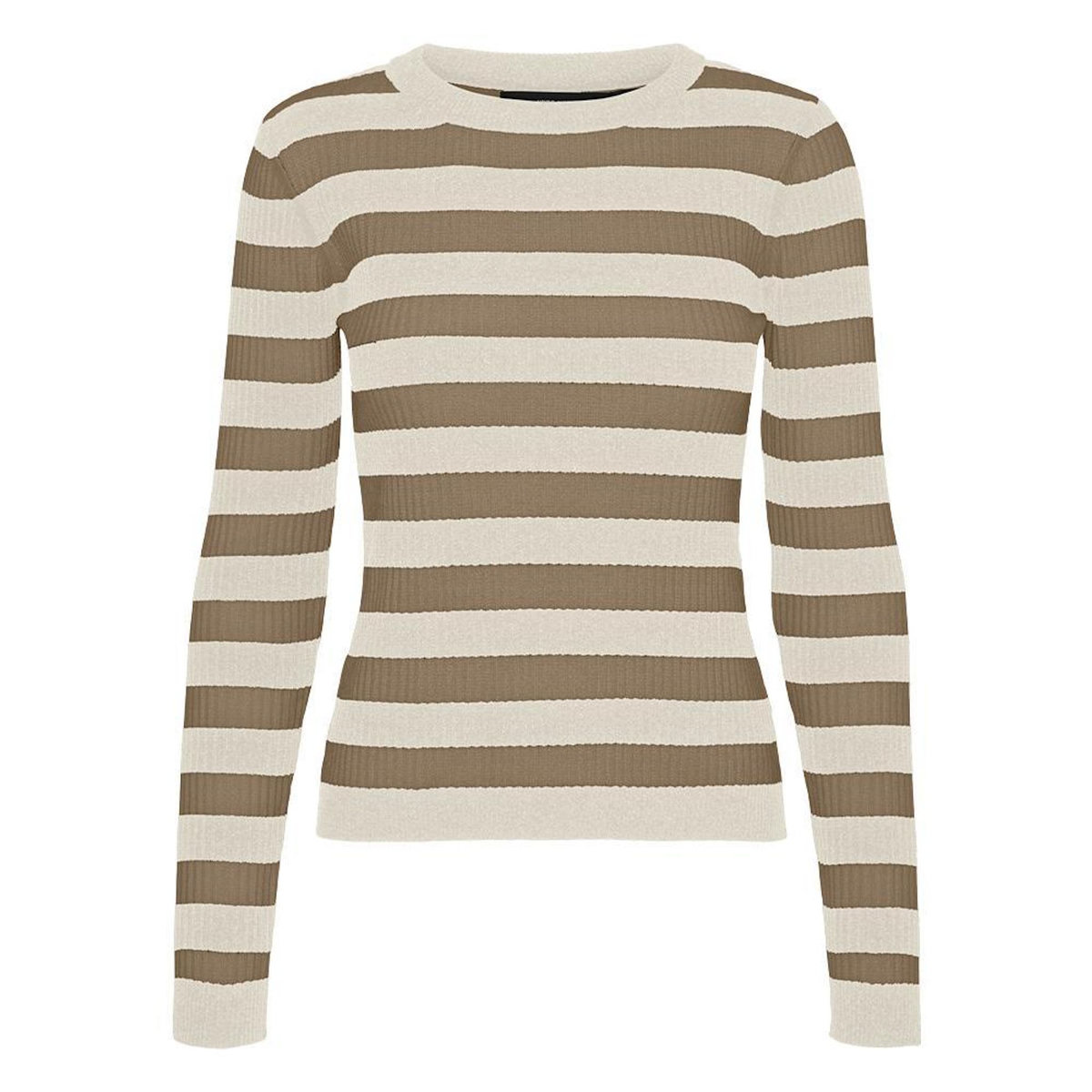 Vero Moda Pull Beige/Taupe Femme Vero Moda Chili