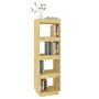 Voir la diapositive 4 : VIDAXL Bibliotheque/Separateur de piece 40x35x135 cm pin massif