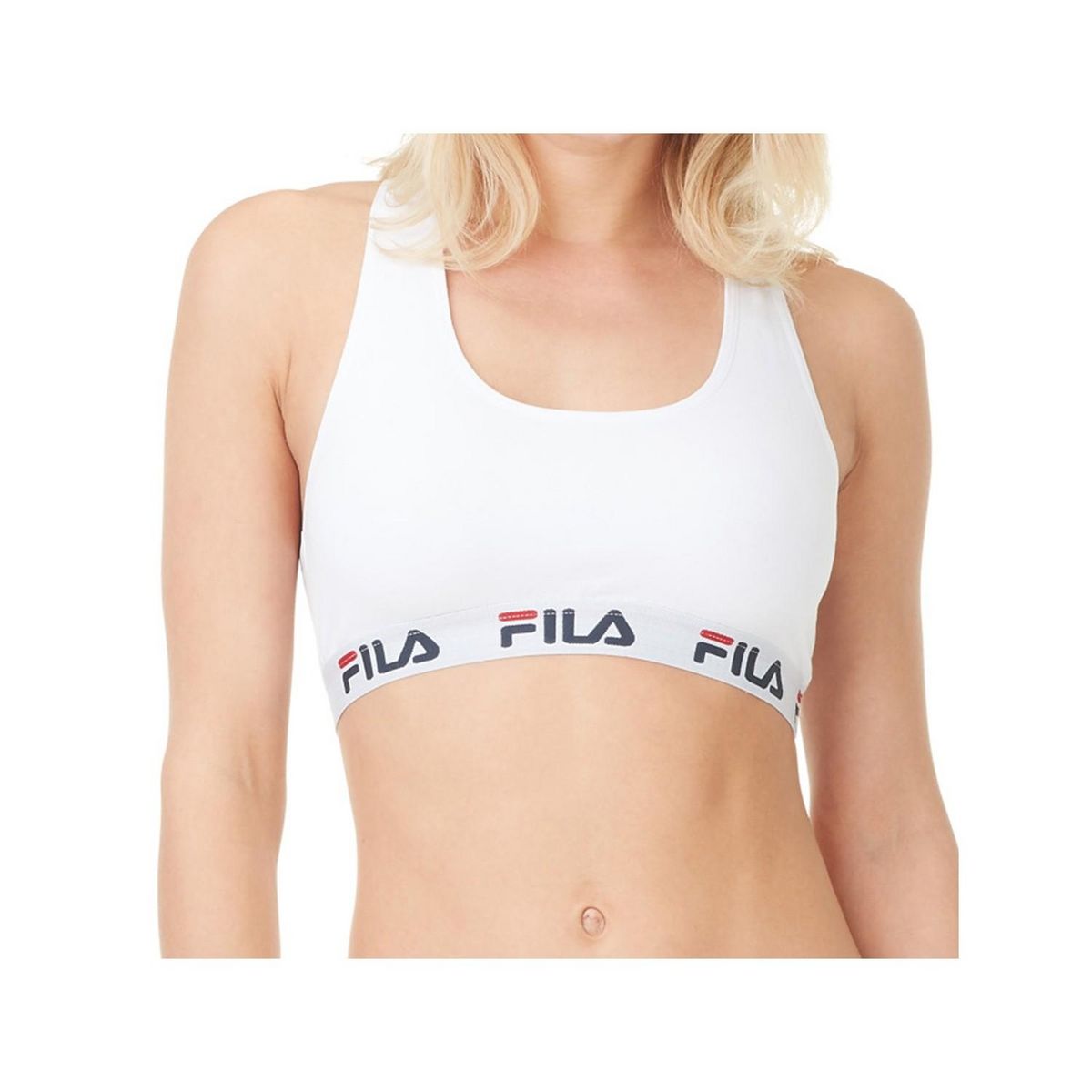 FILA Brassiere coton femme FU6042 Uni