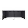 Voir la diapositive 5 : SWEEEK Pergola bioclimatique aluminium et acier 3x6m lames orientables + 4 stores 3m PALACE anthracite