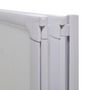 Voir la diapositive 5 : VIDAXL Pare baignoire a 3 volets retractables 141 x 132 cm