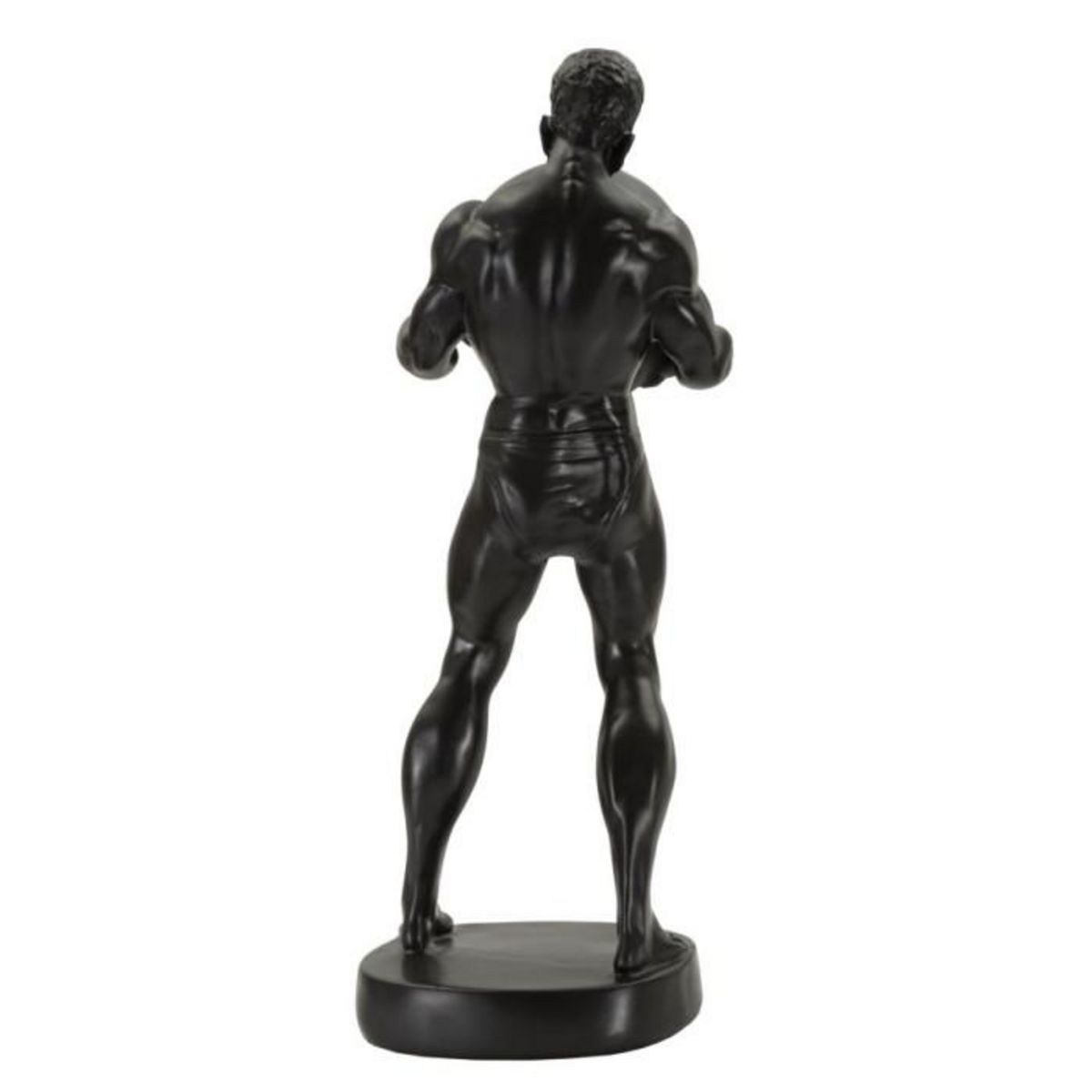 Paris Prix Statuette Homme Athlétique  Atlas  43cm Noir