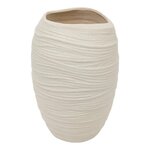 ATMOSPHERA Vase Déco en Céramique  Prudi  31cm Blanc