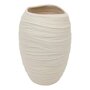 Voir la diapositive 1 : ATMOSPHERA Vase Déco en Céramique  Prudi  31cm Blanc