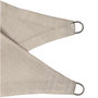 Voir la diapositive 3 :  Voile d'ombrage crème Werkapro 5 x 5 m