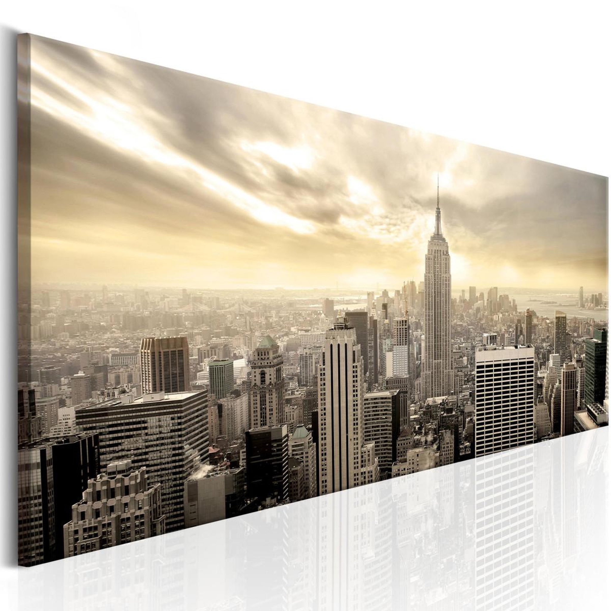 Paris Prix Tableau imprimé  city in the sun. Coloris disponibles : Multicolore