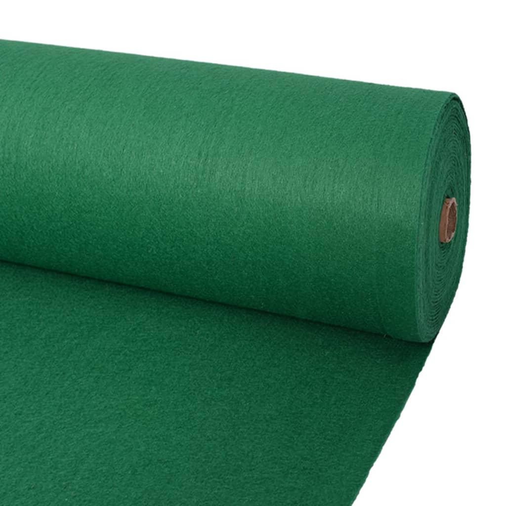 Voir la diapositive 1 : VIDAXL Tapis pour exposition 1 x 12 m Vert