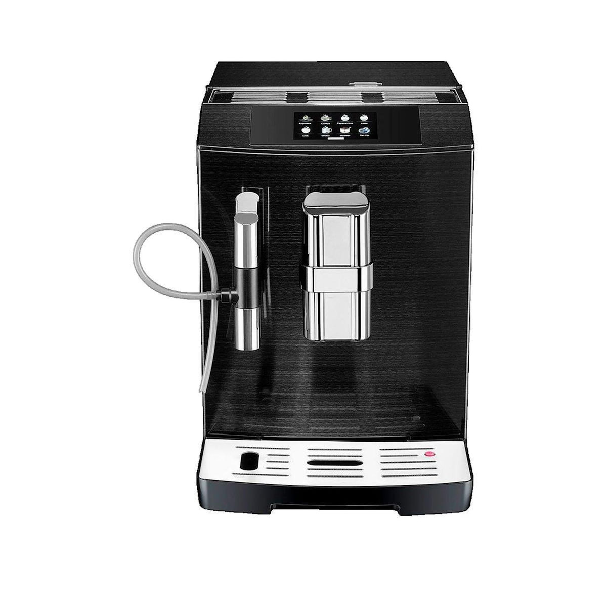 Acomax Machine à expresso semi-automatique Acopino Modena ONE TOUCH inox brossé noir