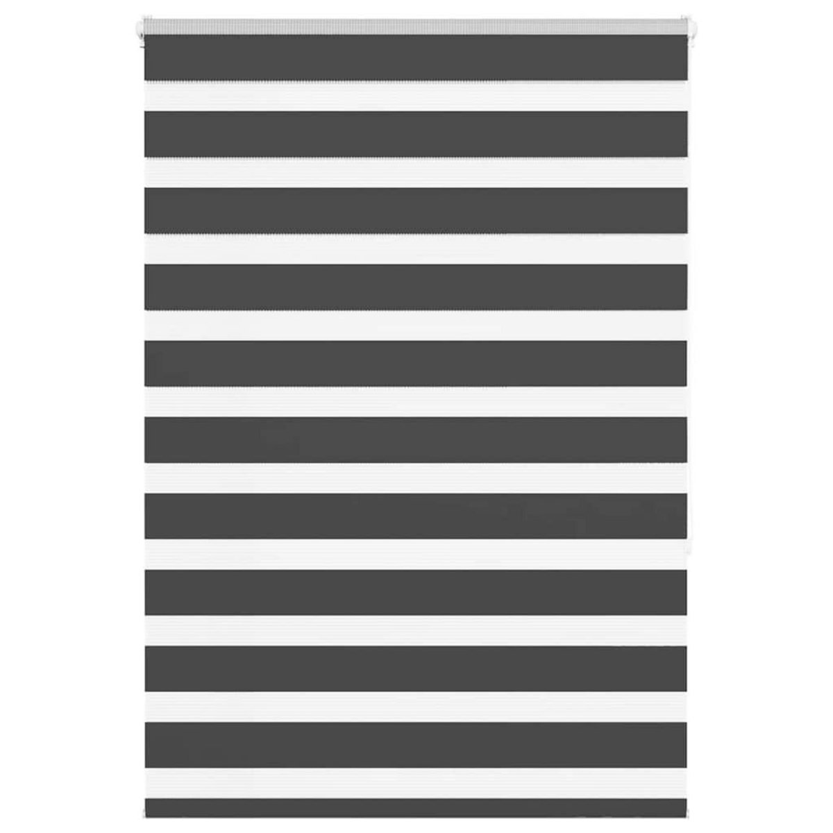 VIDAXL Store zebre noir 95x150 cm largeur du tissu 90,9 cm polyester