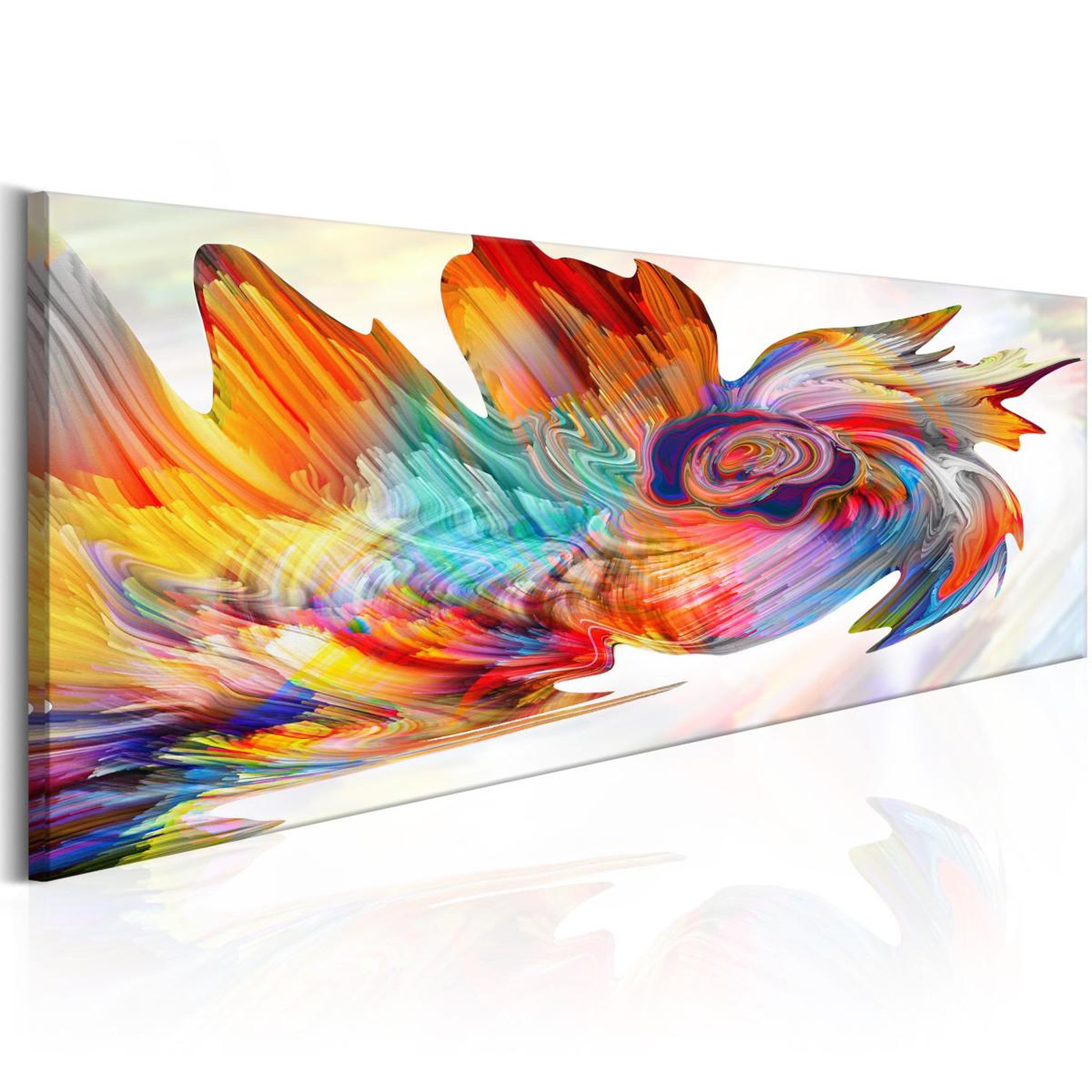Paris Prix Tableau imprimé  colourful cyclone. Coloris disponibles : Multicolore
