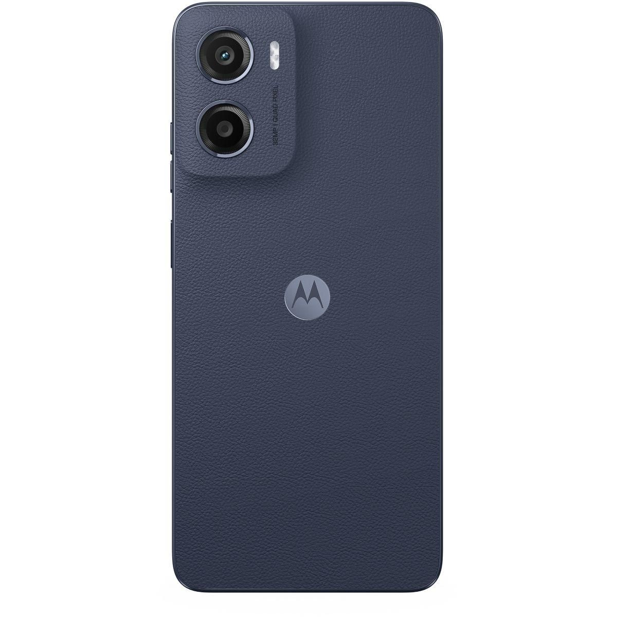 MOTOROLA Smartphone Pack E15 + Coque + verre trempe