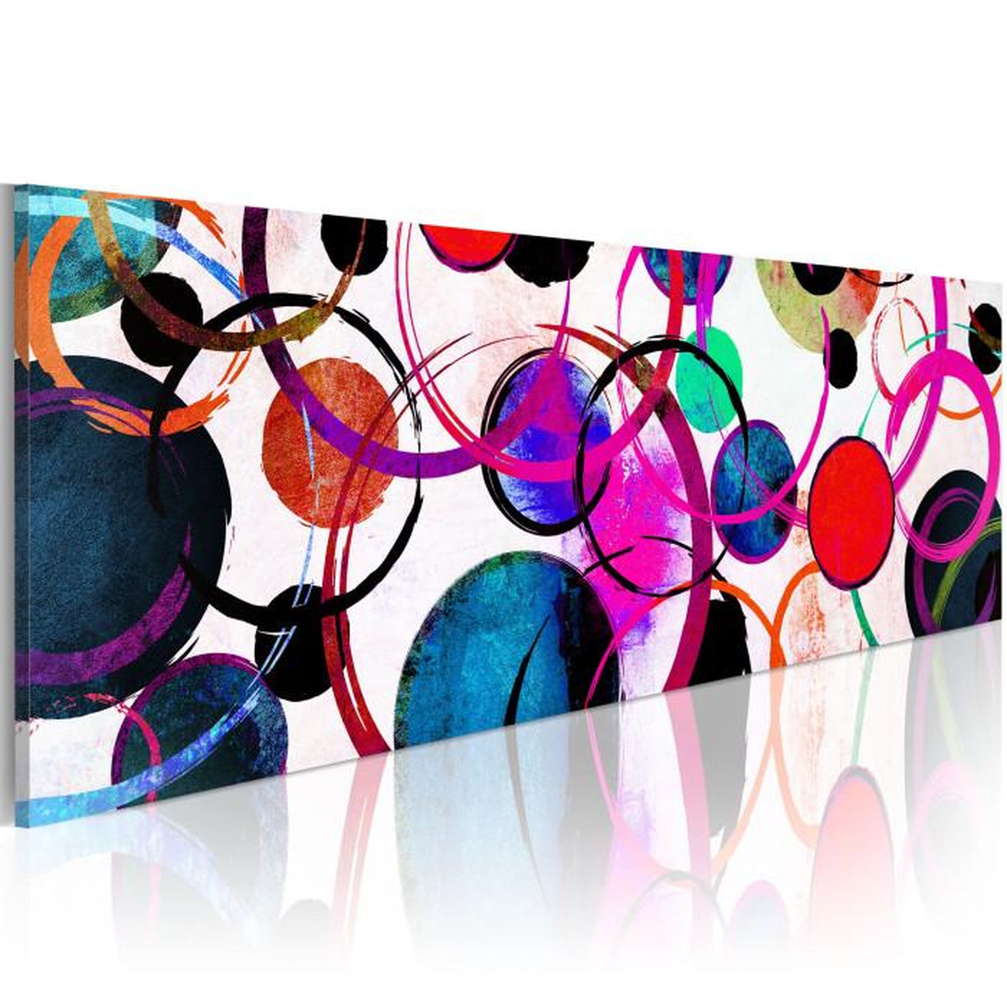Paris Prix Tableau Imprimé  Colourful Circle. Coloris disponibles : Multicolore