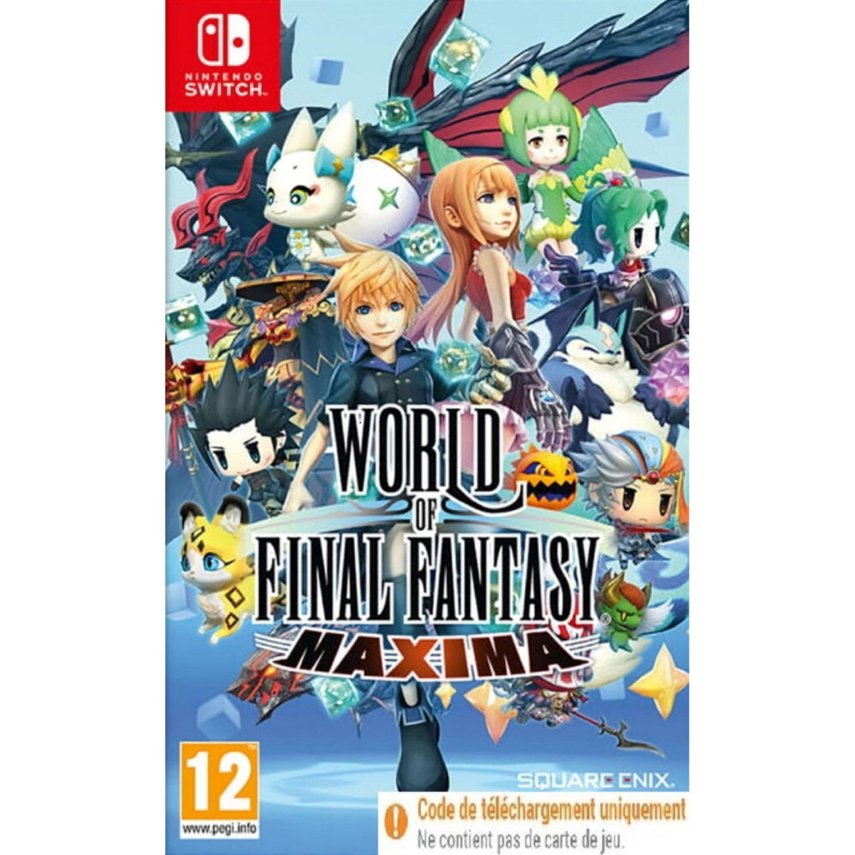World of Final Fantasy Maxima Nintendo Switch - Code de Téléchargement