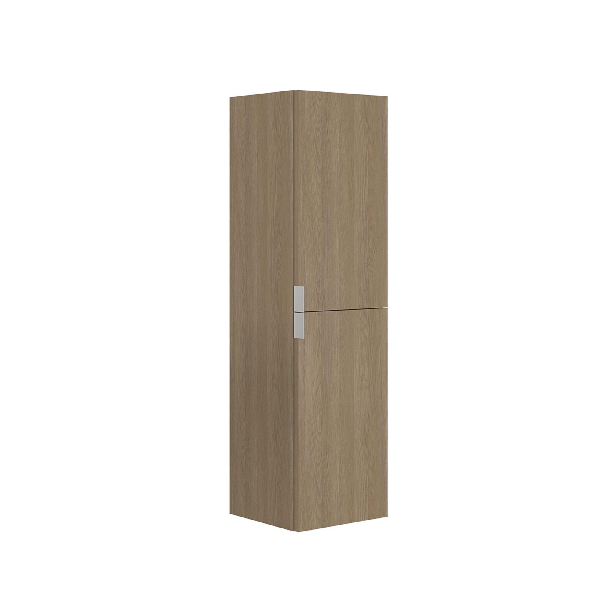 Habitat et Jardin Armoire de Salle de Bain  Purus Desna 40  - 40 x 32 x 138 cm - Sonomo Oak