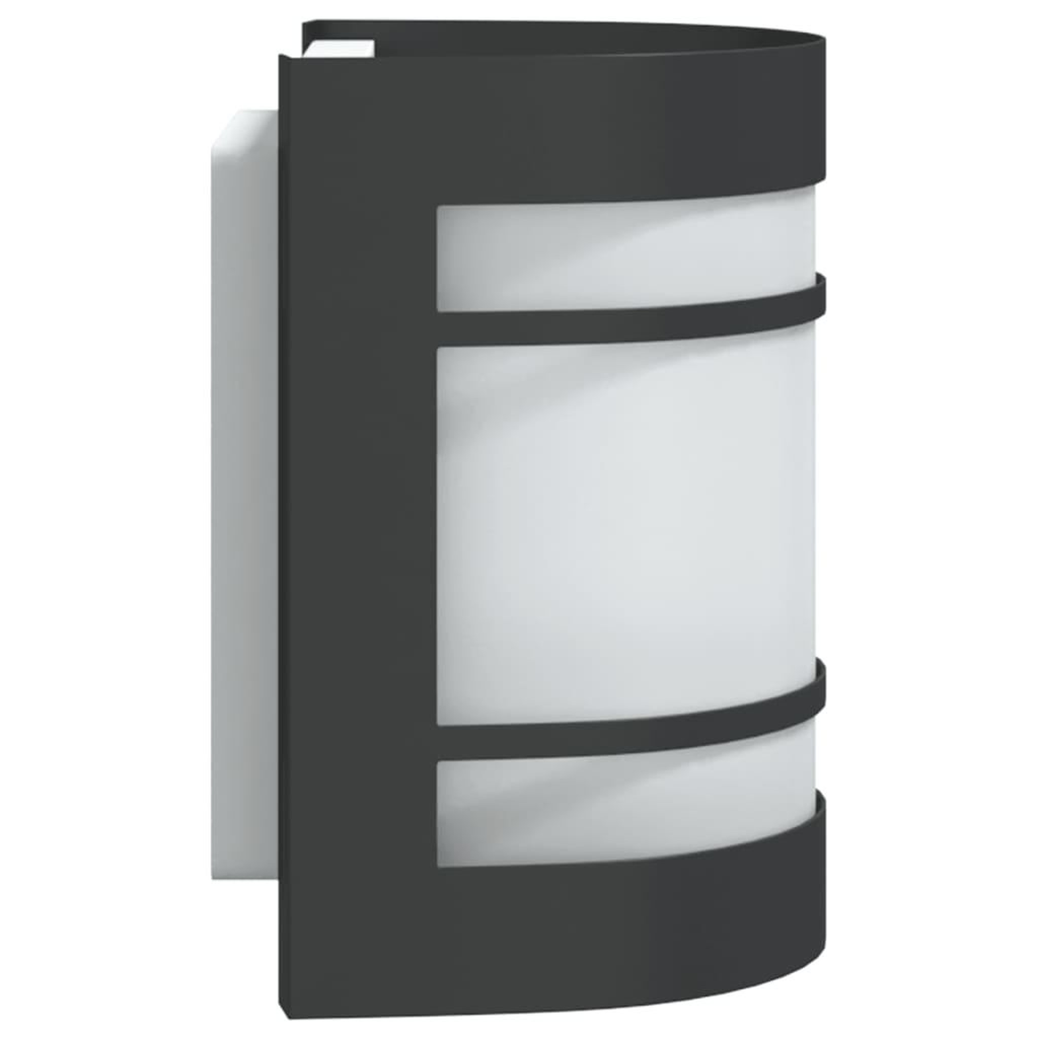 Voir la diapositive 5 : VIDAXL Appliques murales d'exterieur 2 pcs noir acier inoxydable