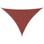 Voir la diapositive 2 : VIDAXL Voile de parasol tissu oxford triangulaire 3x4x4 m terre cuite