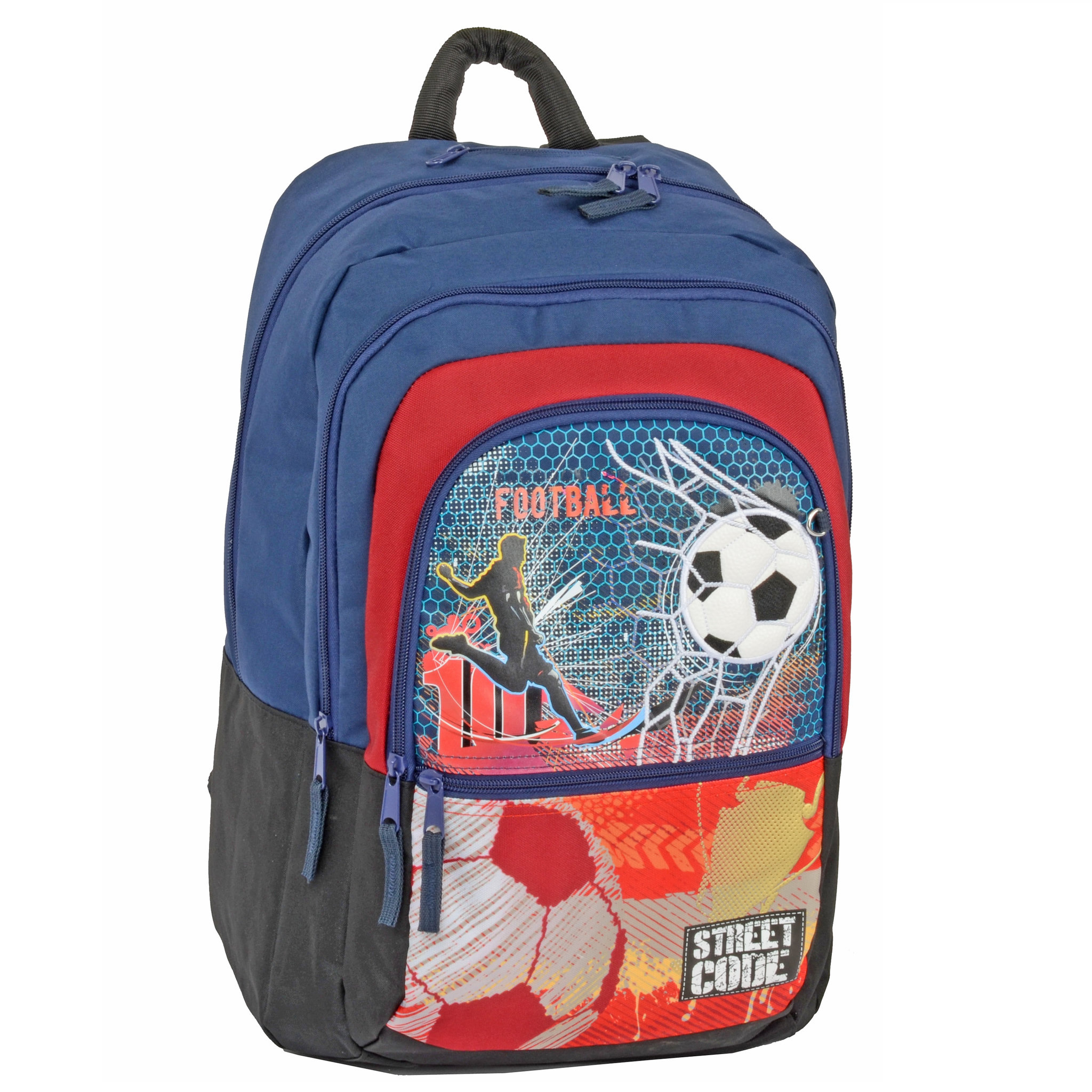 AUCHAN Sac à dos 3 compartiments SC FOOTBALL