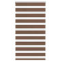 Voir la diapositive 1 : VIDAXL Store zebre marron 70x100 cm largeur du tissu 65,9 cm polyester