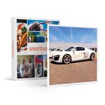 smartbox pilotage : 4 tours au volant d'une audi r8 v10 sur le circuit du mas du clos - coffret cadeau sport & aventure