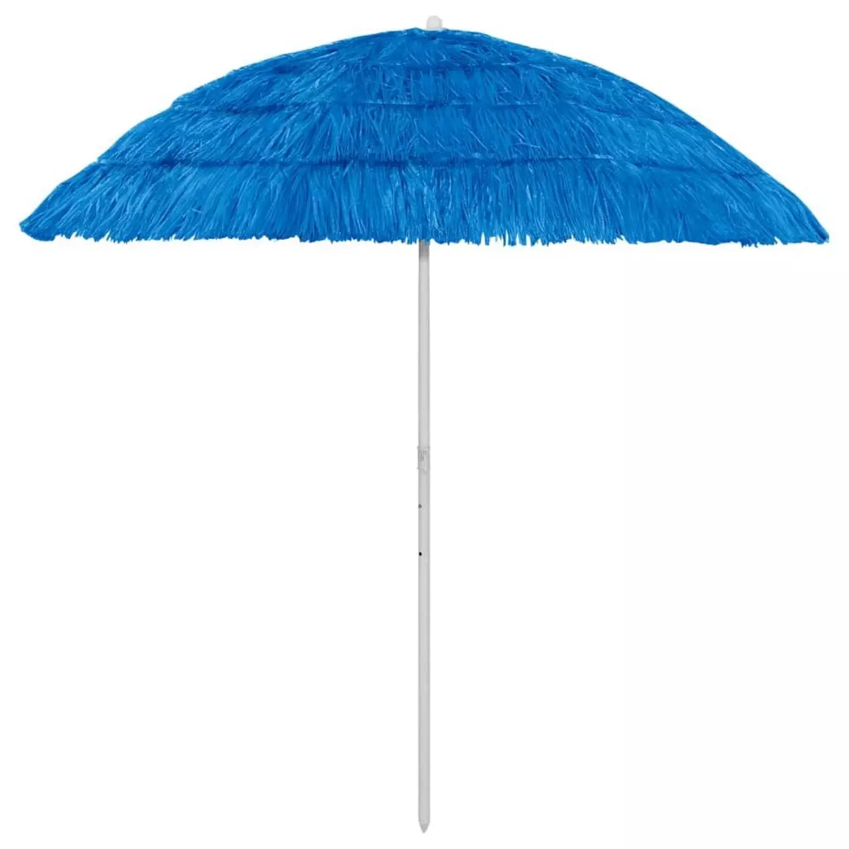 VIDAXL Parasol de plage Hawaii Bleu 240 cm