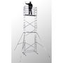 Voir la diapositive 2 : HAILO Echafaudage roulant d'escalier 7m en aluminium - HOBBYSTEP H7