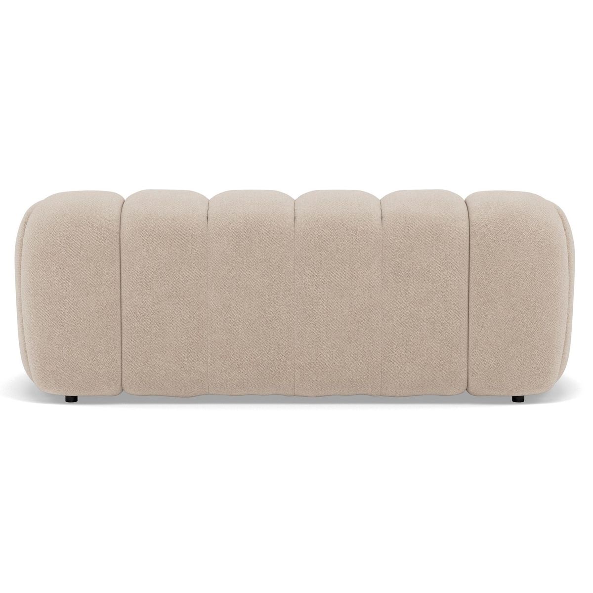 LISA DESIGN Ava - canapé 3 places en velours texturé