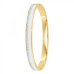 SC BOHEME Bracelet en Résine colorée ayant un aspect proche de l'Email orné de Cristaux scintillants par SC Bohème