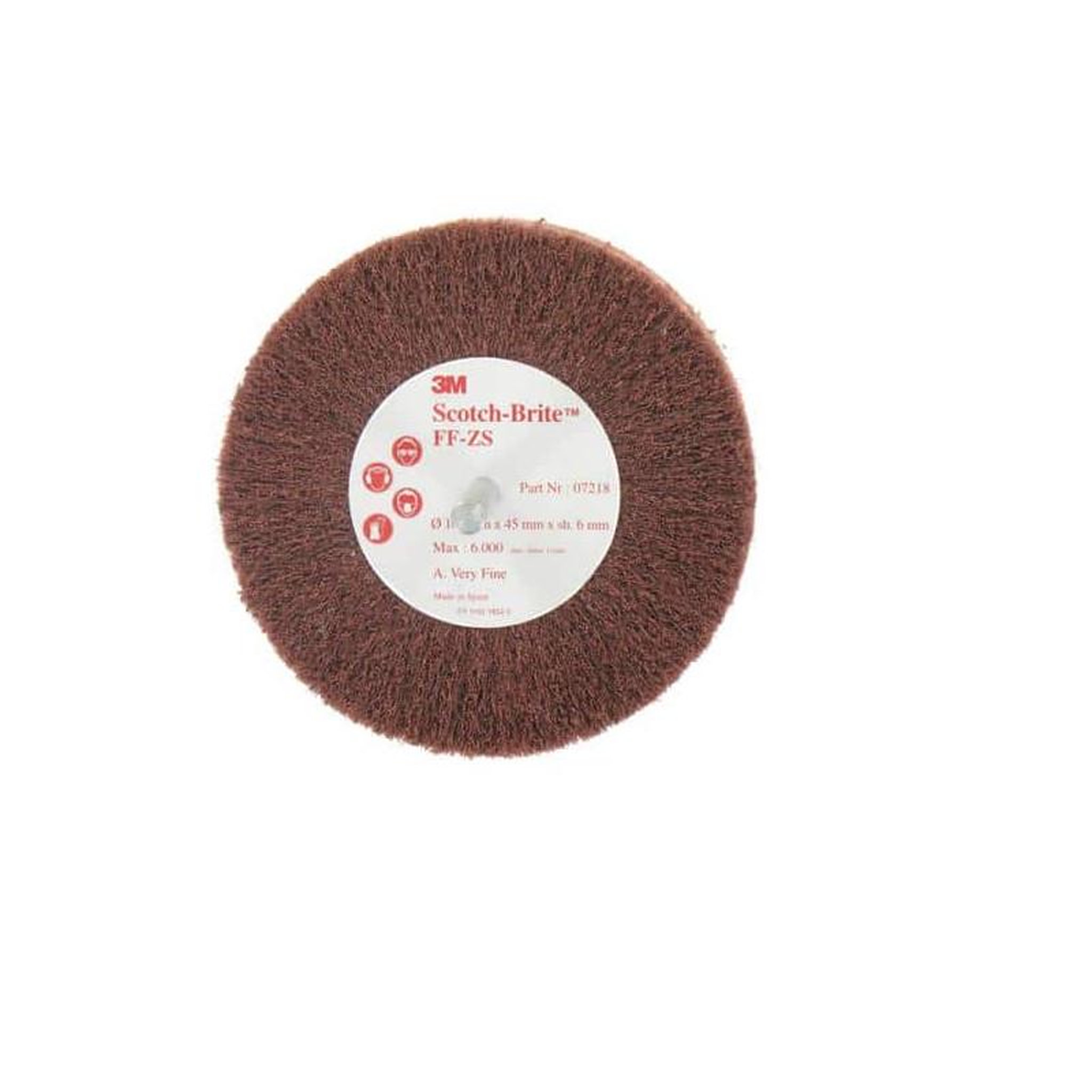 3M Brosse 3m scotch-brite ff-zs very fine diamètre 100 mm x 5