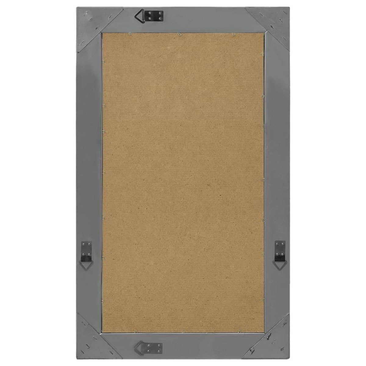 VIDAXL Miroir mural style baroque 50x80 cm noir