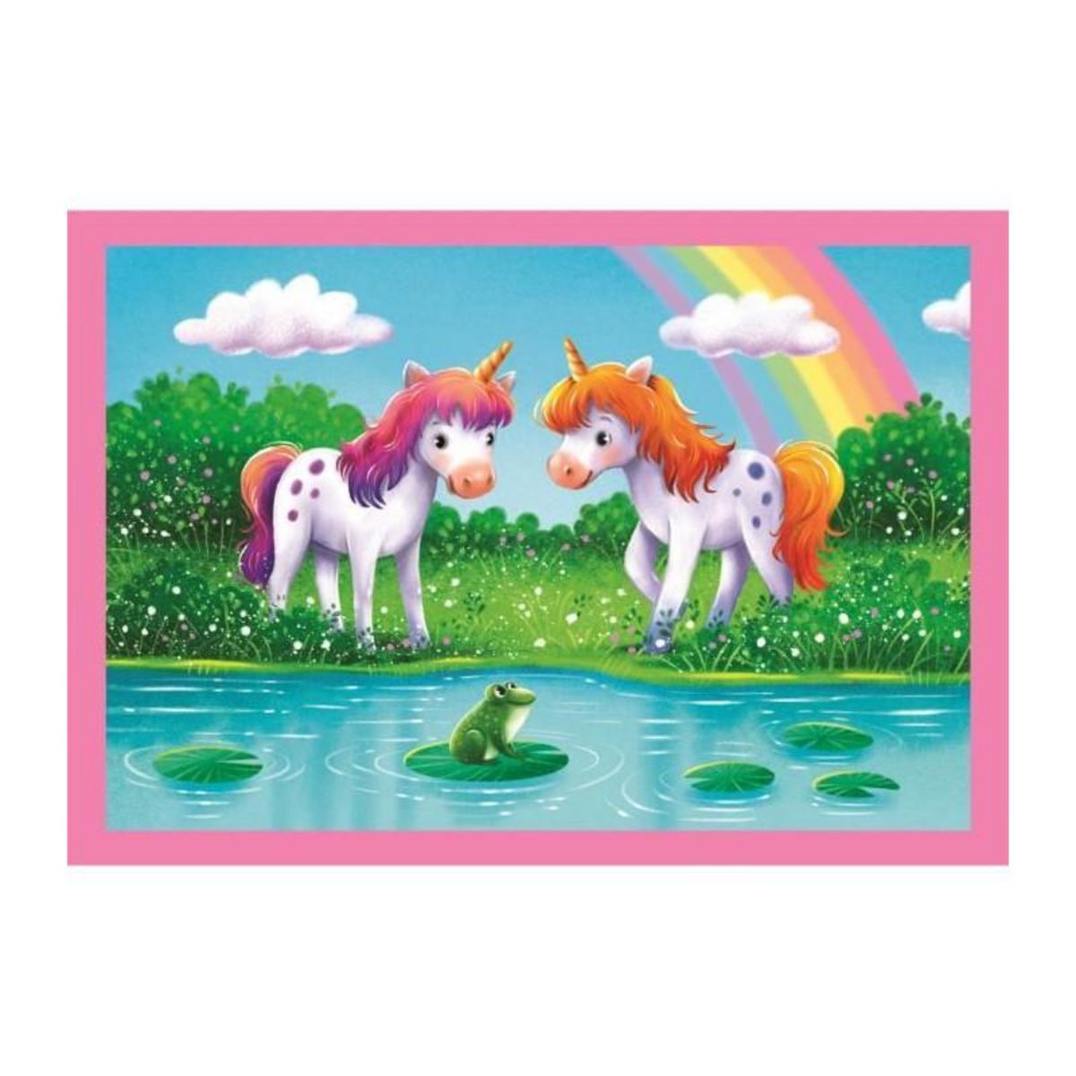 CLEMENTONI Puzzle Clementoni Coloré A Day with Unicorns