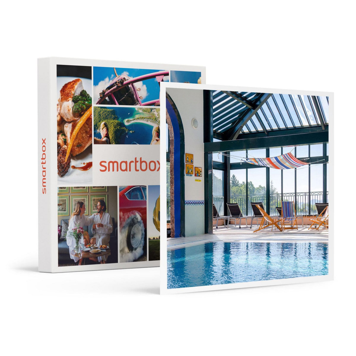 Smartbox Journée relaxante avec déjeuner et accès à l'espace détente près de Perpignan - Coffret Cadeau Bien-être