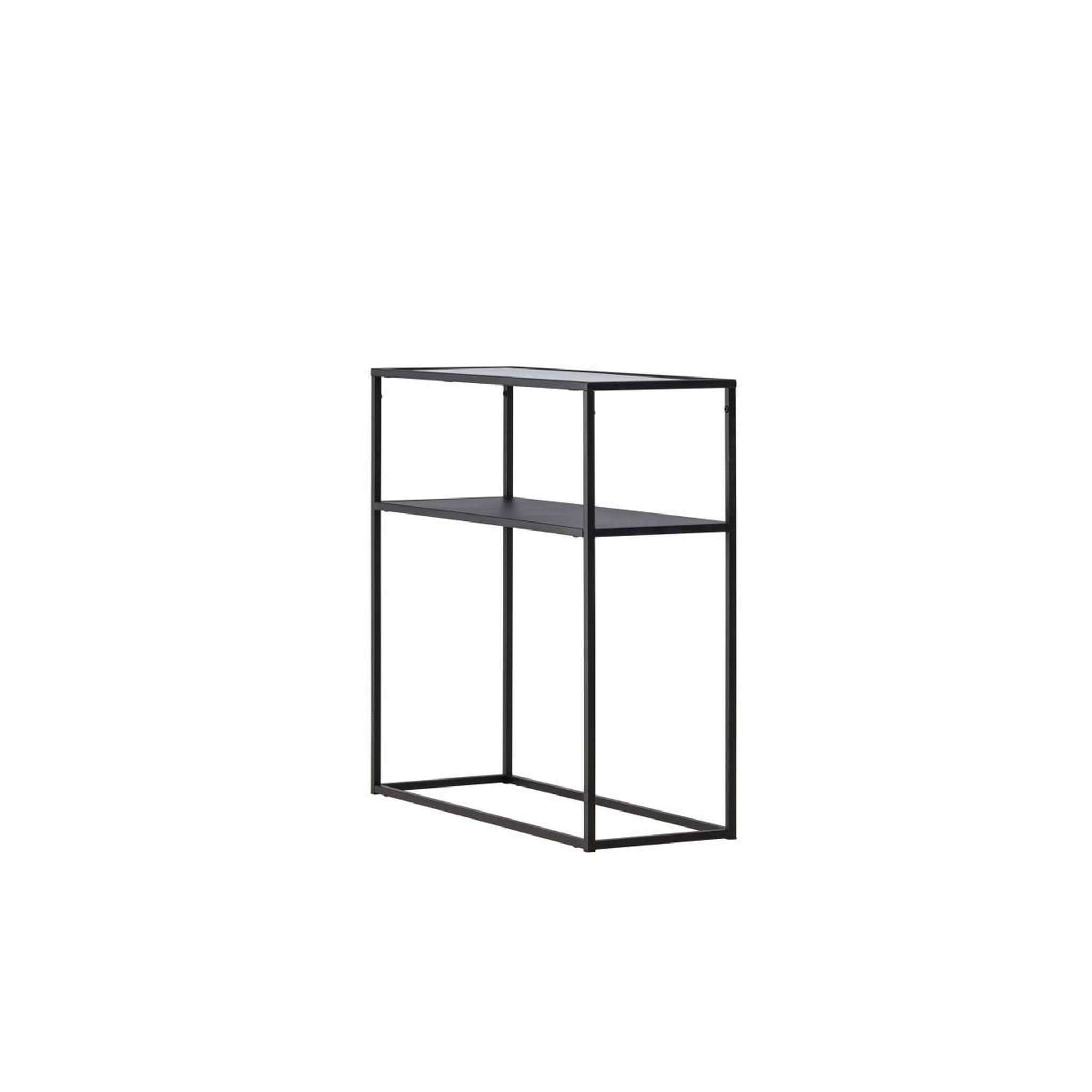Voir la diapositive 2 : Paris Prix Console design en verre  bogota  80cm noir