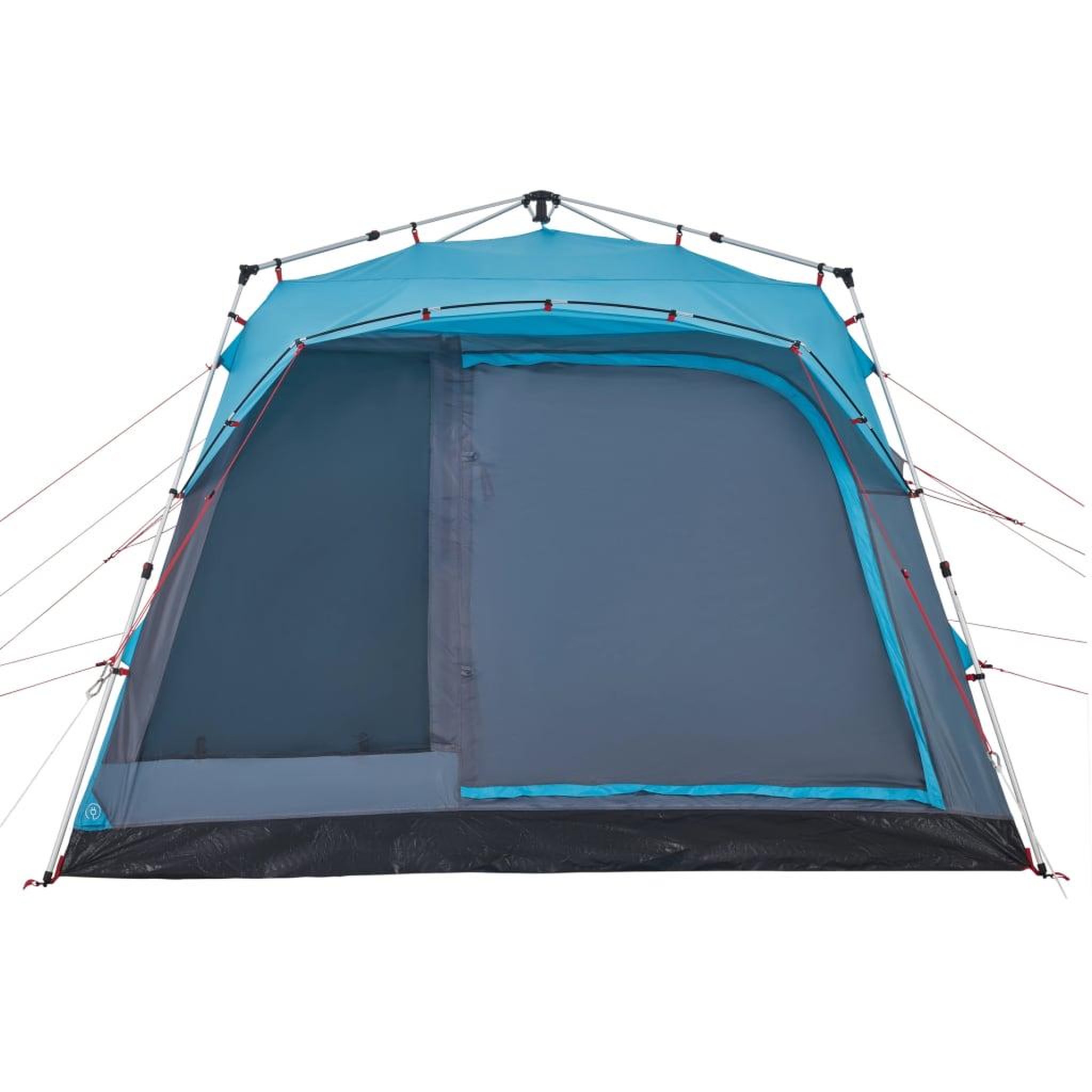 Voir la diapositive 5 : VIDAXL Tente familiale cabine 7 personnes bleu degagement rapide