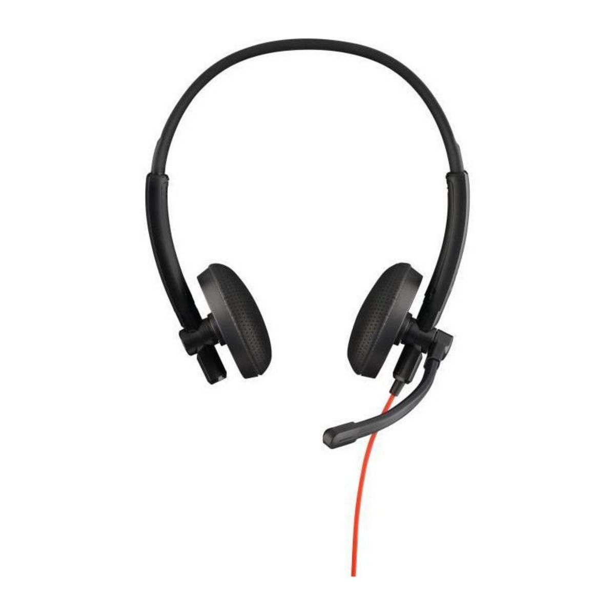 BLUESTORK Casque stereo Hi-fi avec micro - BLUESTORK - Micro flexible et rotatif et arceaux ajustables - Compatible PC - MC301