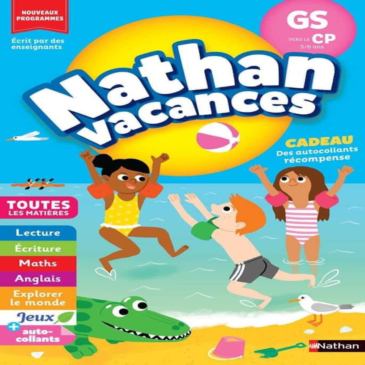 NATHAN VACANCES GS VERS LE CP 5/6 ANS. EDITION 2026, Chambon Christelle