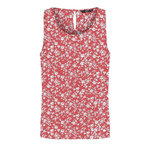 Only T Shirt Sans Manches /Blanc à Motifs Femme Only Nova Life. Coloris disponibles : Rose