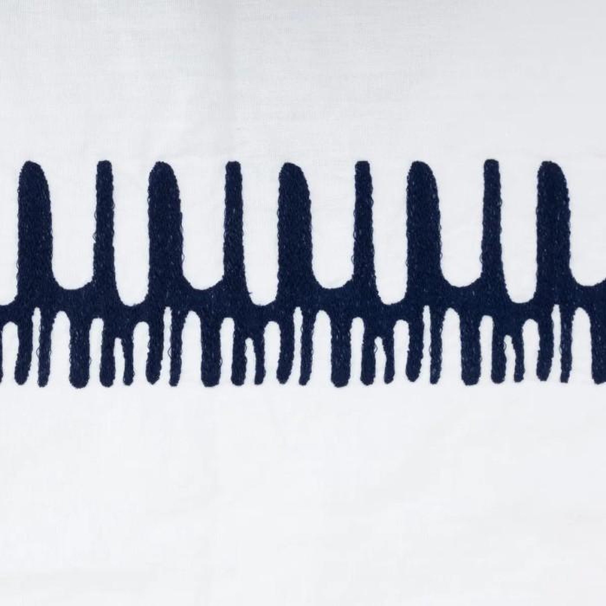 Voir la diapositive 2 : ATMOSPHERA Nappe Déco  Brodée  150x300cm Blanc