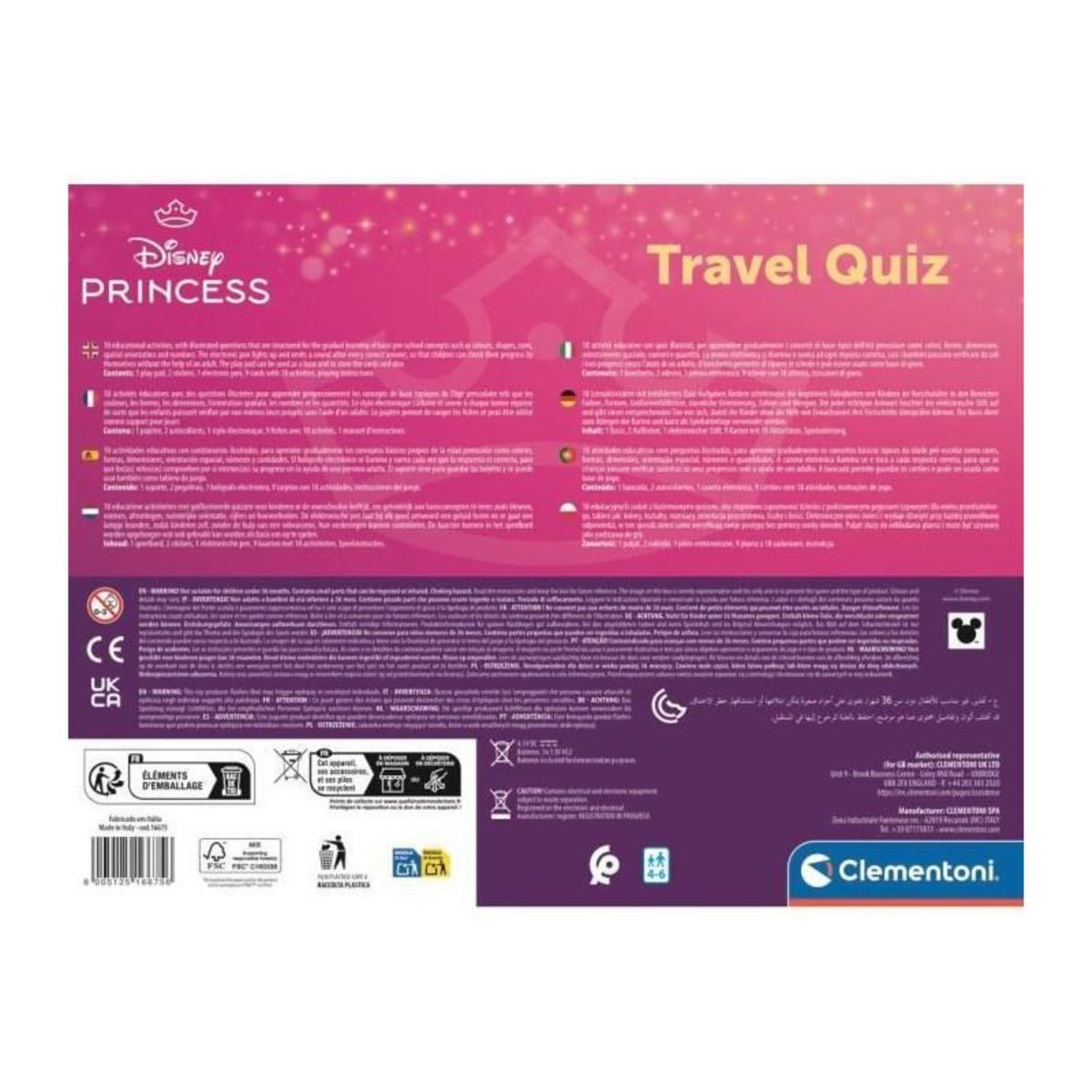 CLEMENTONI CLEMENTONI - Pupitre éducatif - Princess