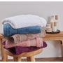 Voir la diapositive 1 : ACTUEL Maxi drap de bain uni en coton égyptien 650 gr/m2