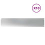Voir la diapositive 2 : VIDAXL Bordures de pelouse 10 pcs 20x103 cm acier galvanise