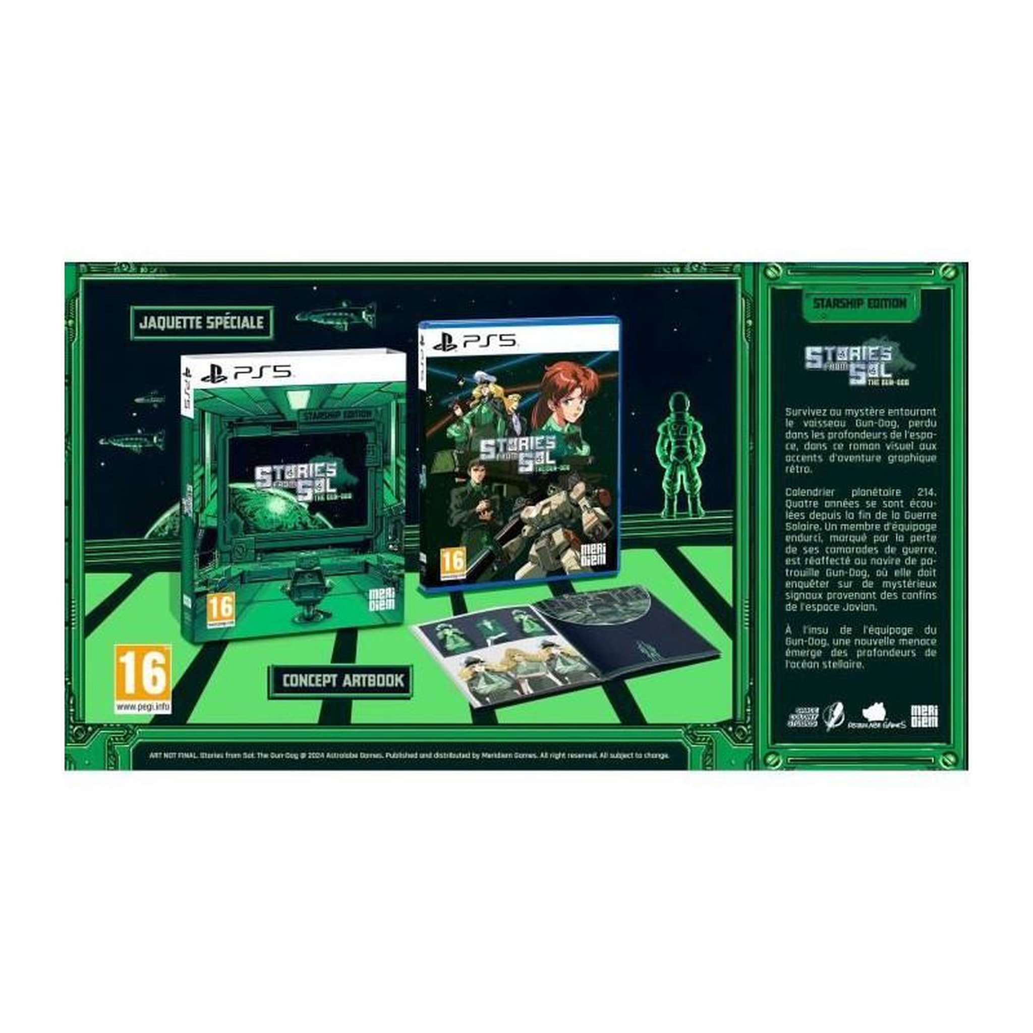 Voir la diapositive 2 : MICROIDS Stories From Sol The Gun-dog Starship Edition - Jeu PS5