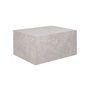 Voir la diapositive 1 : LISA DESIGN Pula - table basse - effet marbre - 80 cm