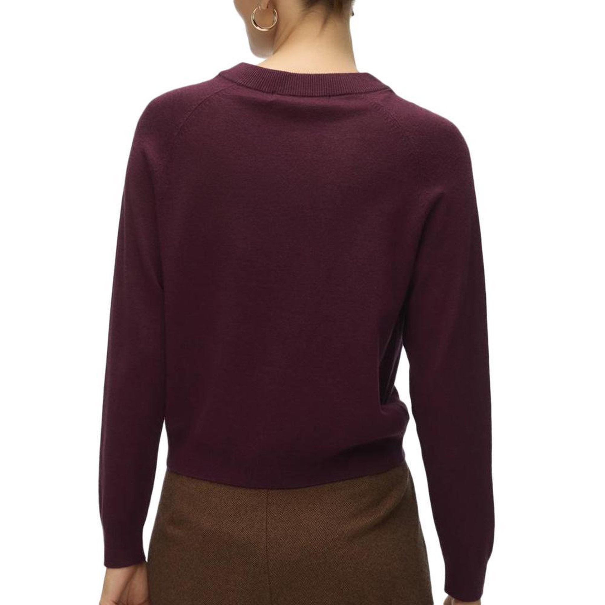 Voir la diapositive 5 : Vero Moda Pull  Femme Vero Moda Happy Button