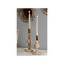 Voir la diapositive 4 : Paris Prix Lot de 2 Chandeliers  Aster  25cm Rose & Or