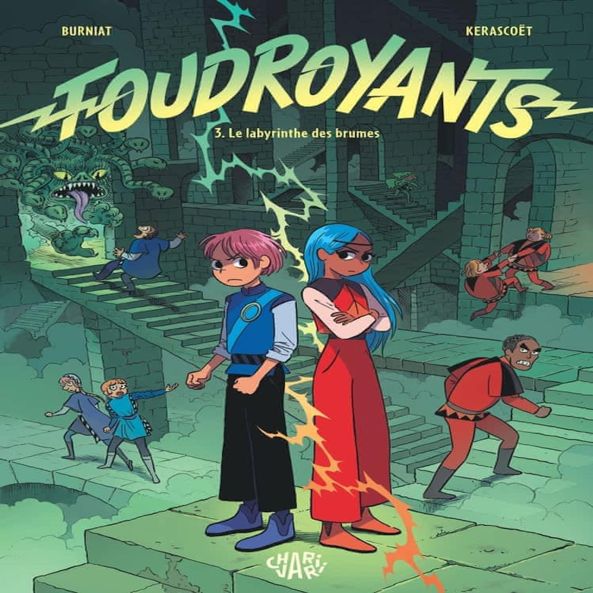 FOUDROYANTS TOME 3 : LE LABYRINTHE DES BRUMES, Burniat Mathieu