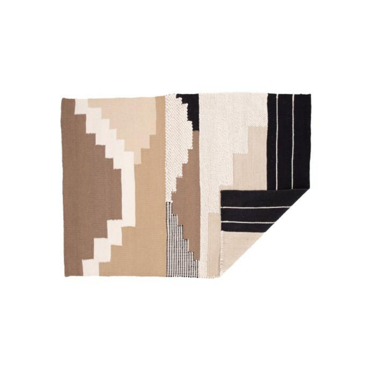 Paris Prix Tapis Déco en Laine  Aston  160x230cm Multicolore