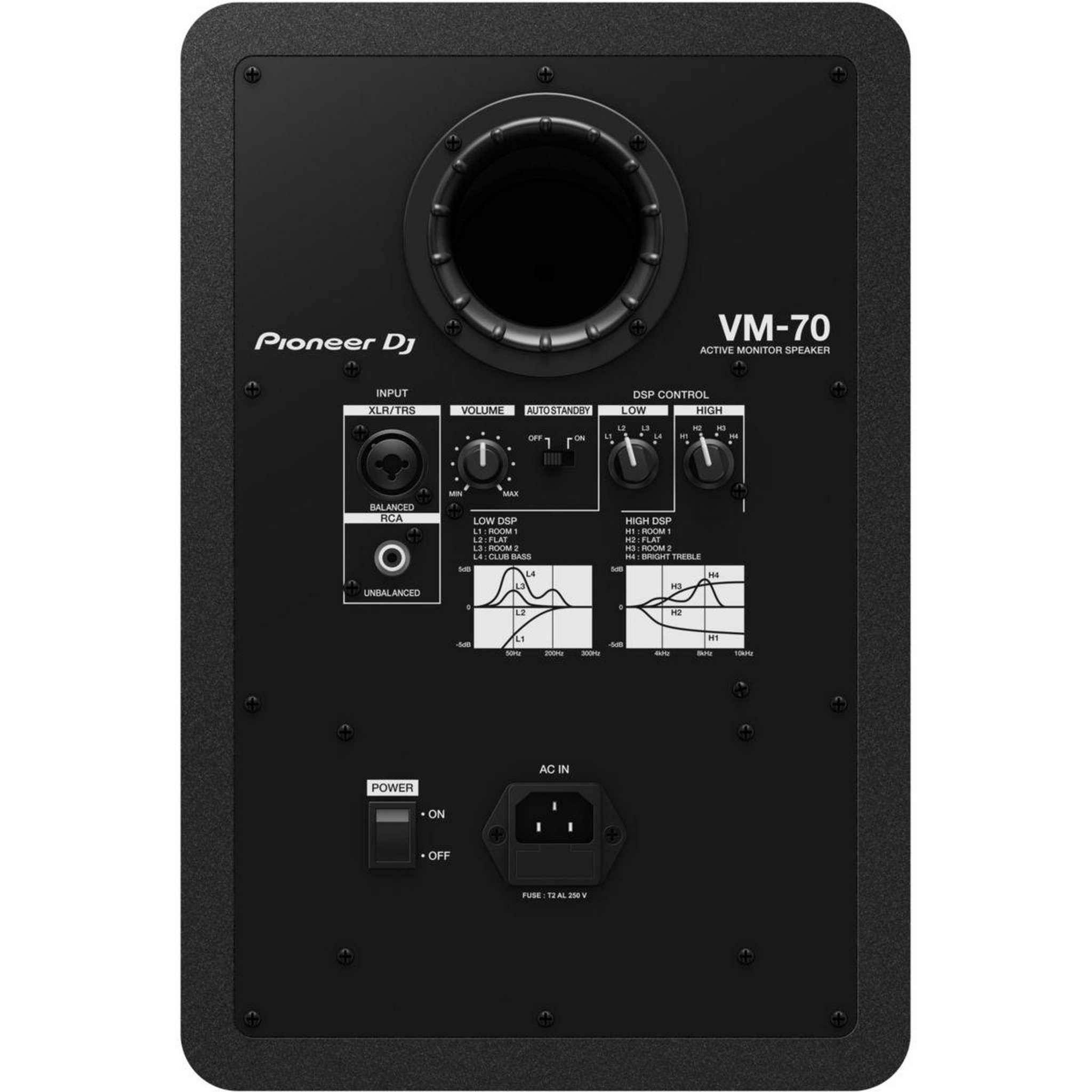 Voir la diapositive 4 : Pioneer Enceinte bibliothèque vm-70 x1