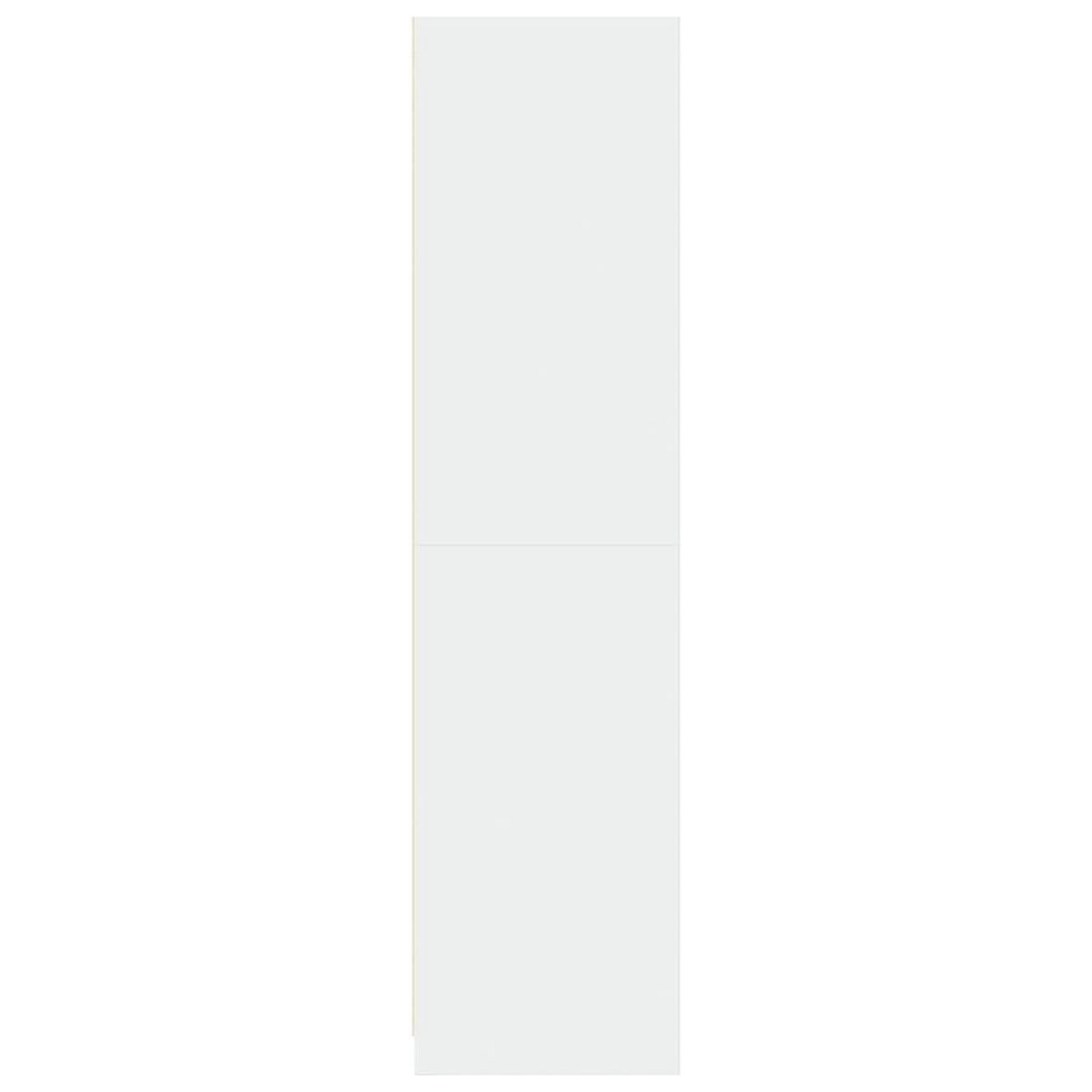 VIDAXL Garde-robe Blanc 100x50x200 cm Bois d'ingenierie